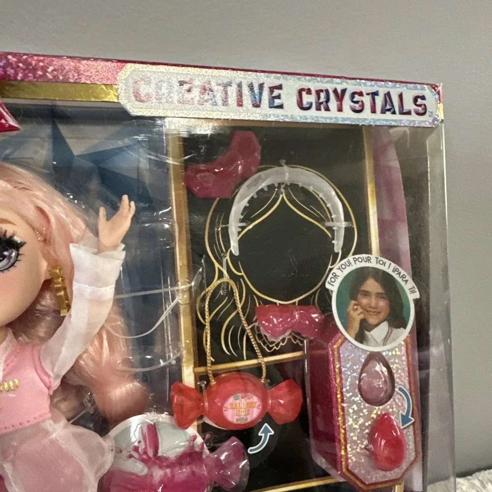 Rainbow High Creative Crystals BELLA Fashion Doll & Accessory Crystals Kit. NEW!